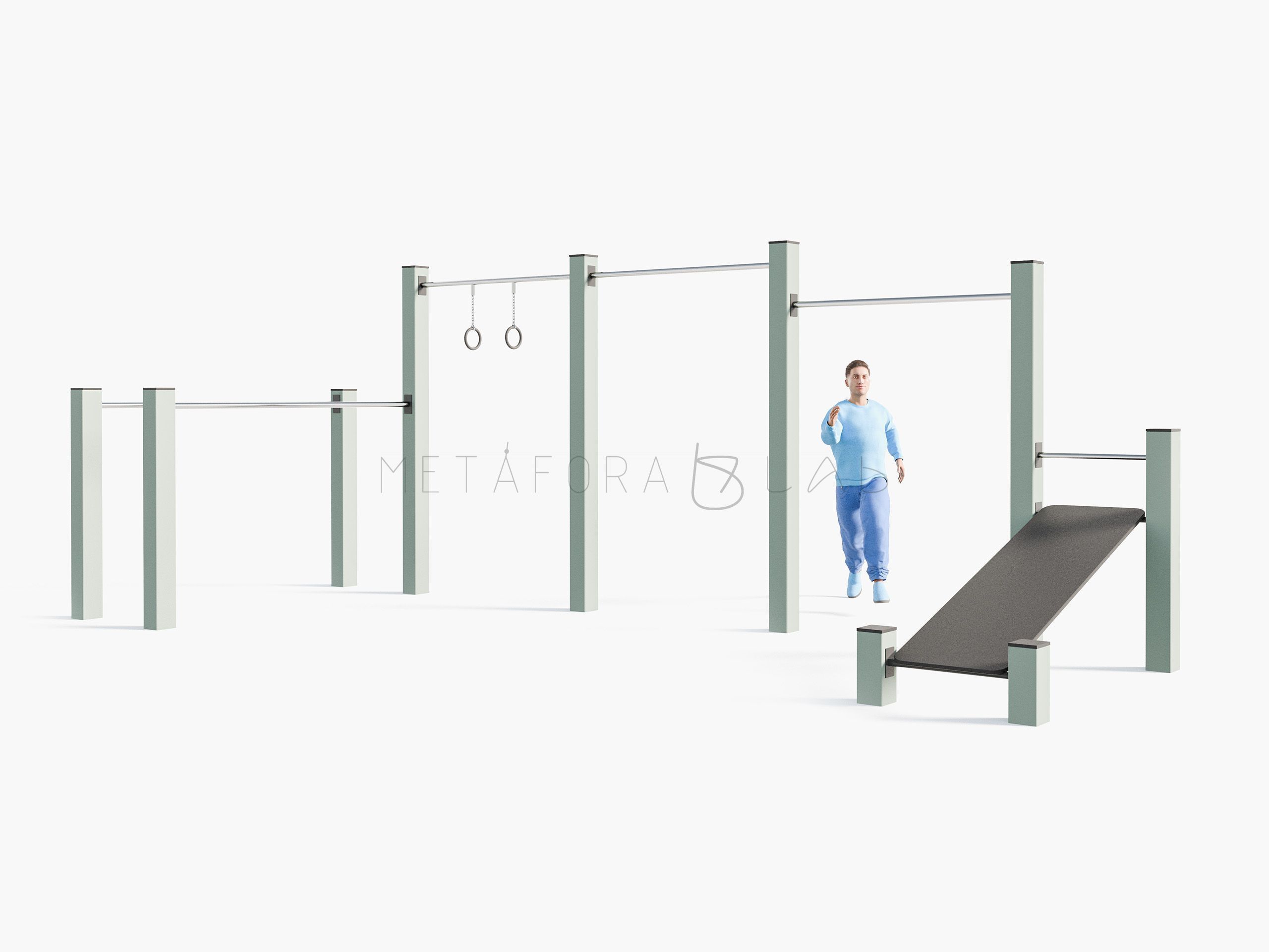 Воркаут QQW-009 хвойный