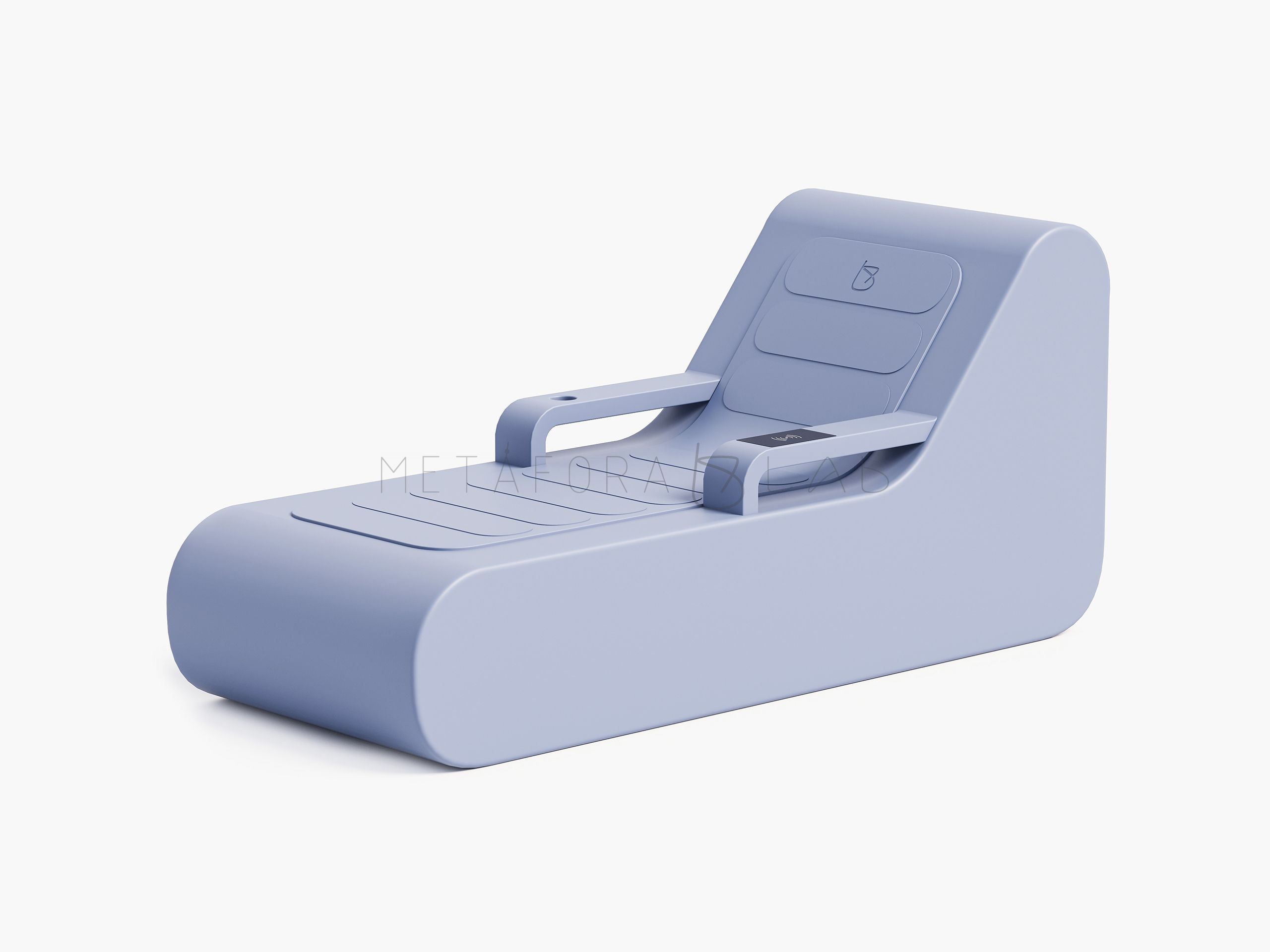 Шезлонг из стеклопластика PPB-006.3-3