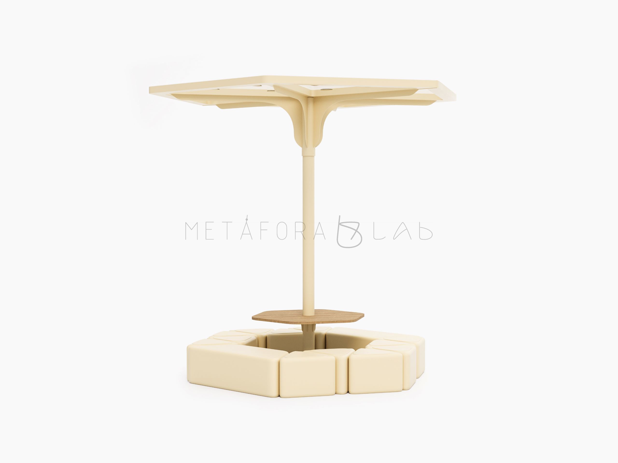 Пергола бежевая PAM-001.1