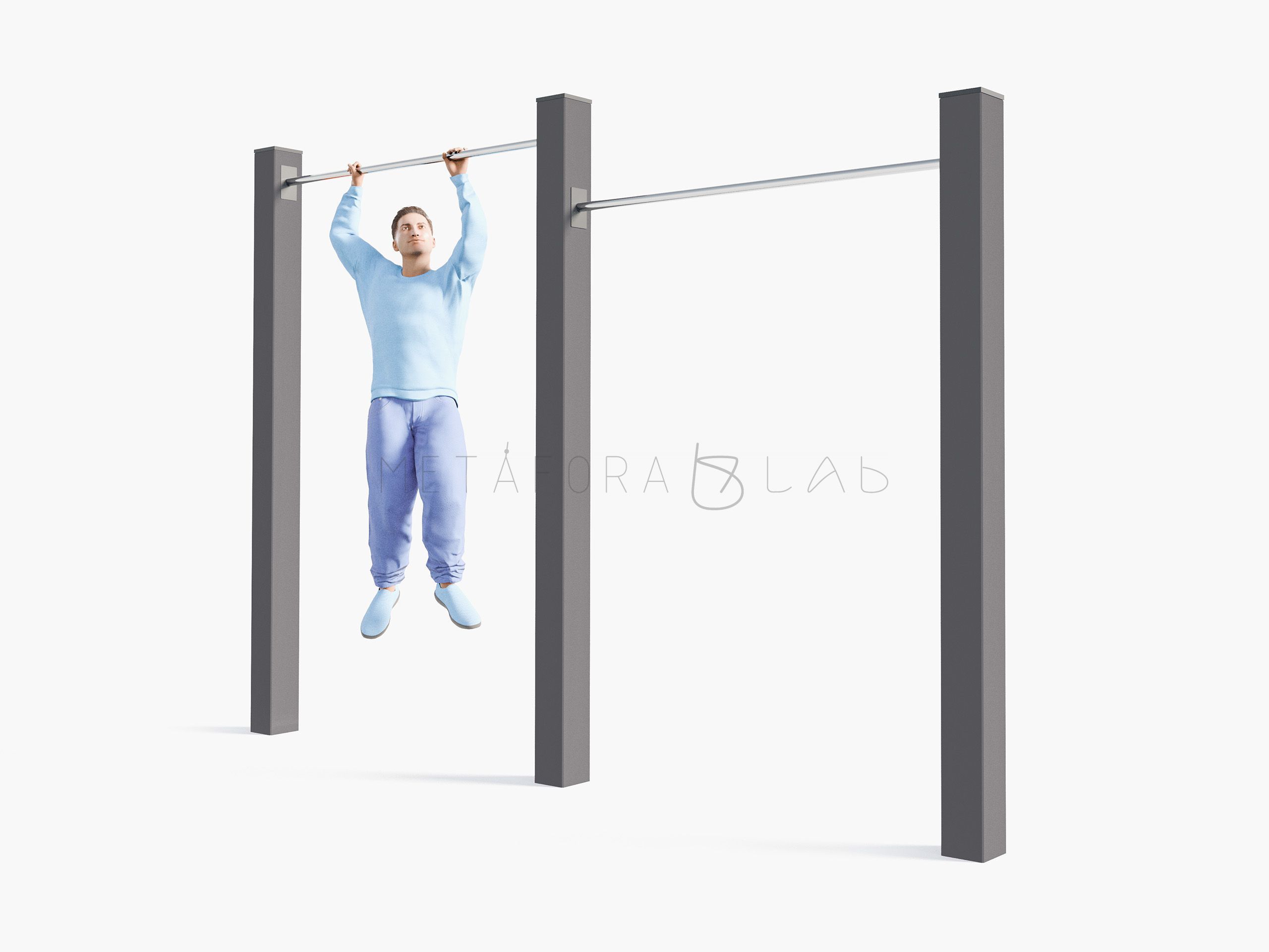 Воркаут QQW-006 графитовый