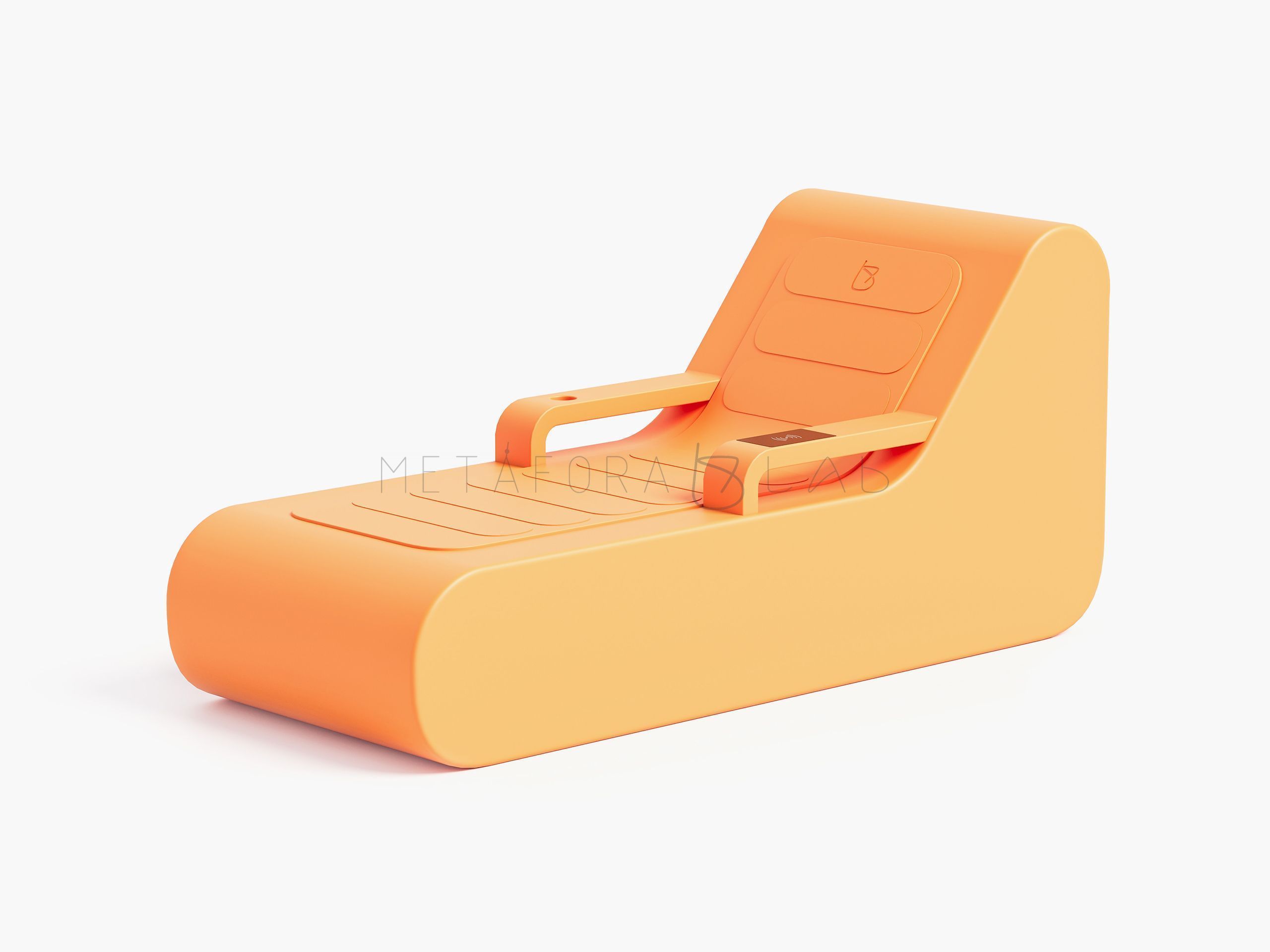 Шезлонг из стеклопластика PPB-006.2-3