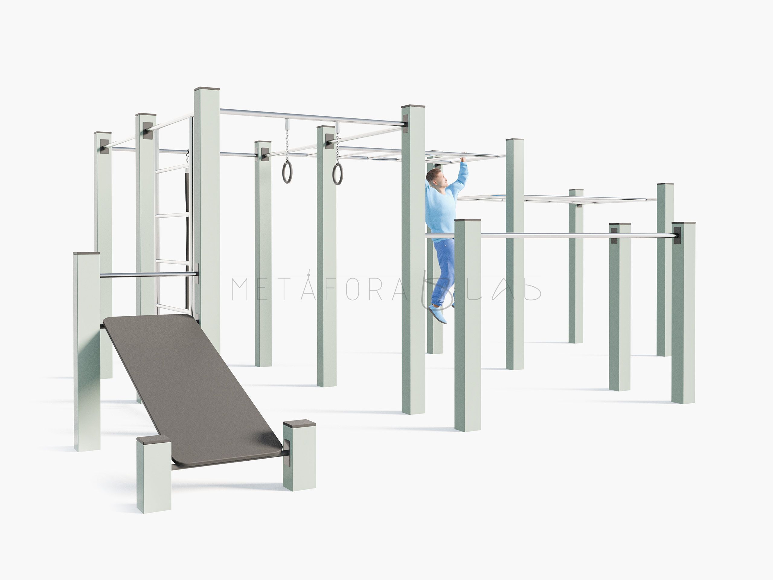 Воркаут QQW-012 хвойный