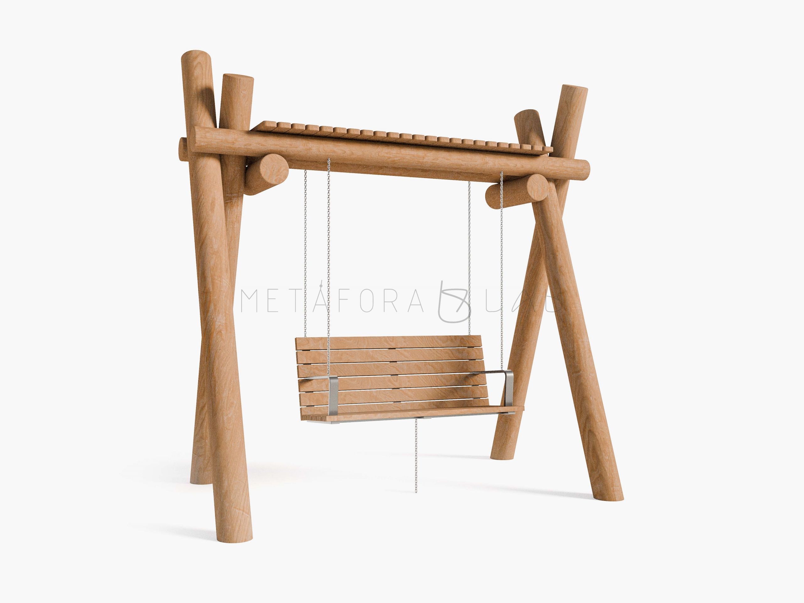 Пергола с качелями WAS-002