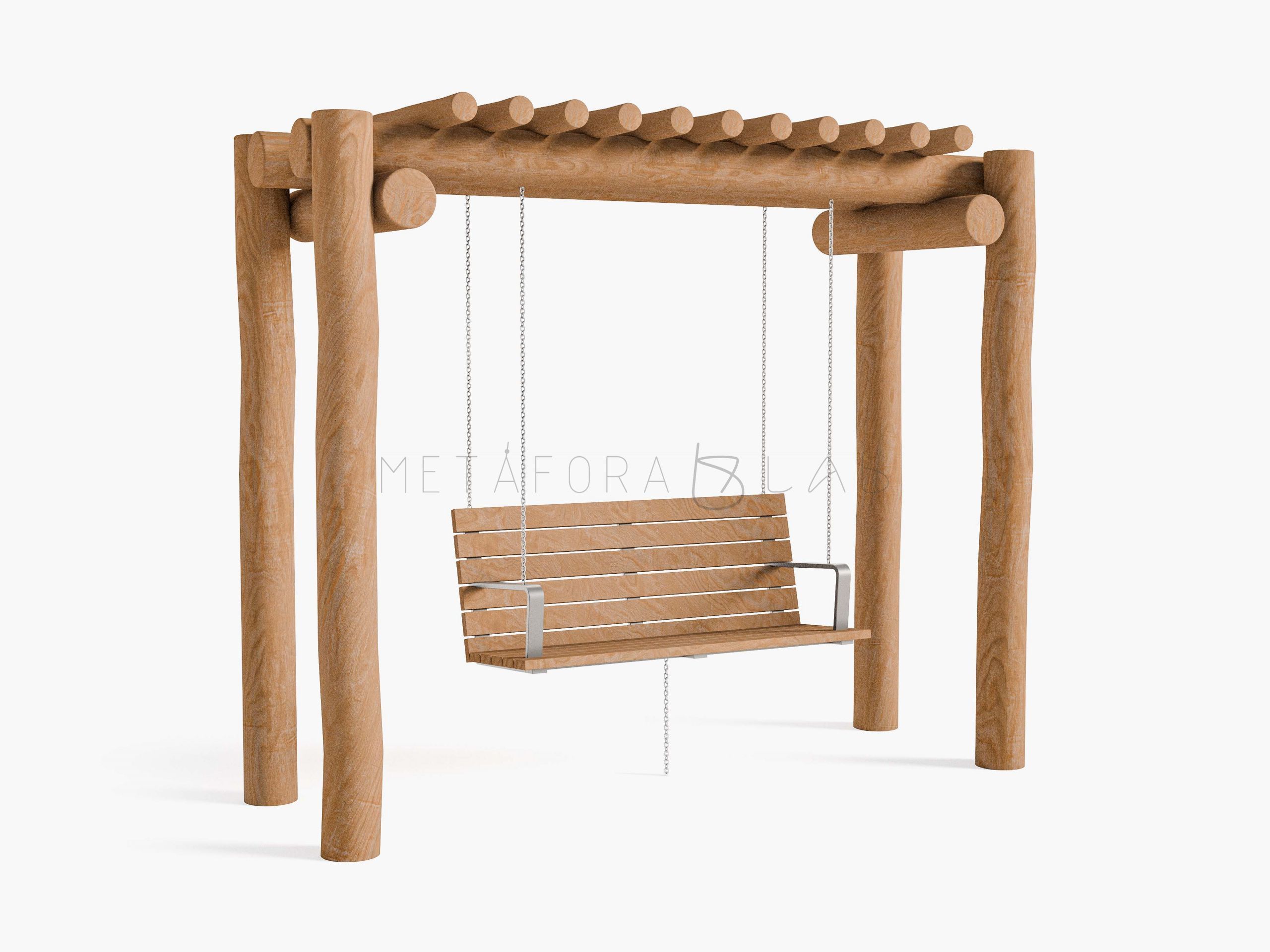 Пергола с качелями WAS-001