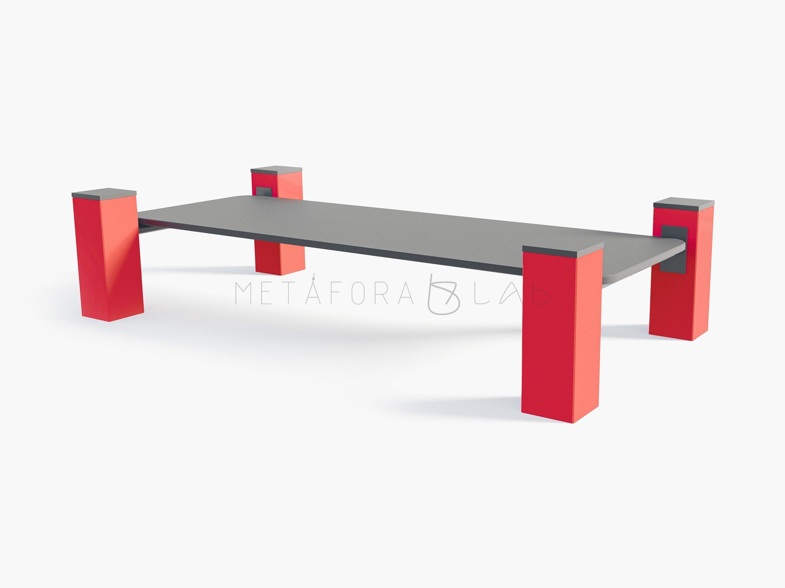 Воркаут QQW-010 красный