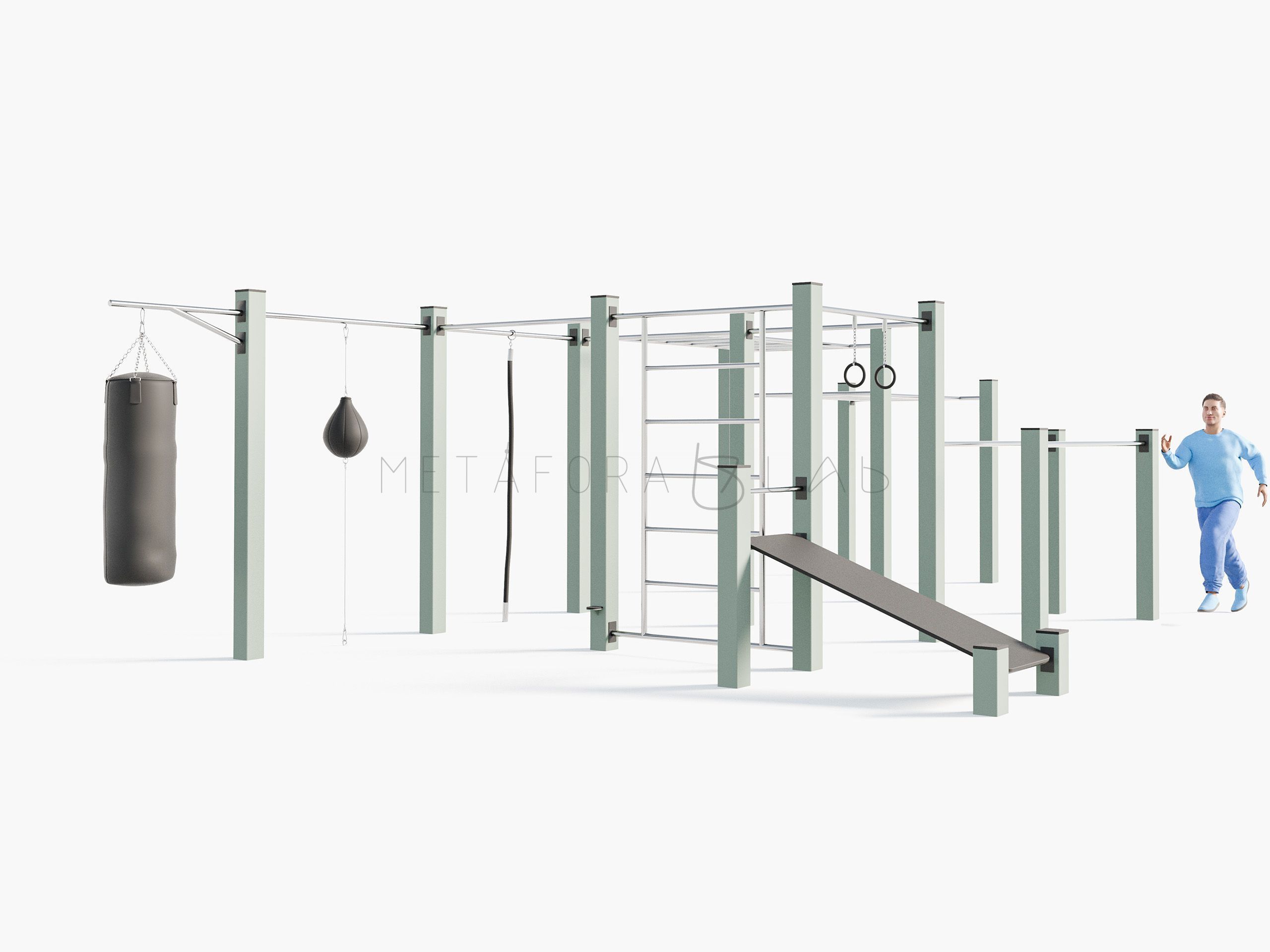 Воркаут QQW-013 хвойный