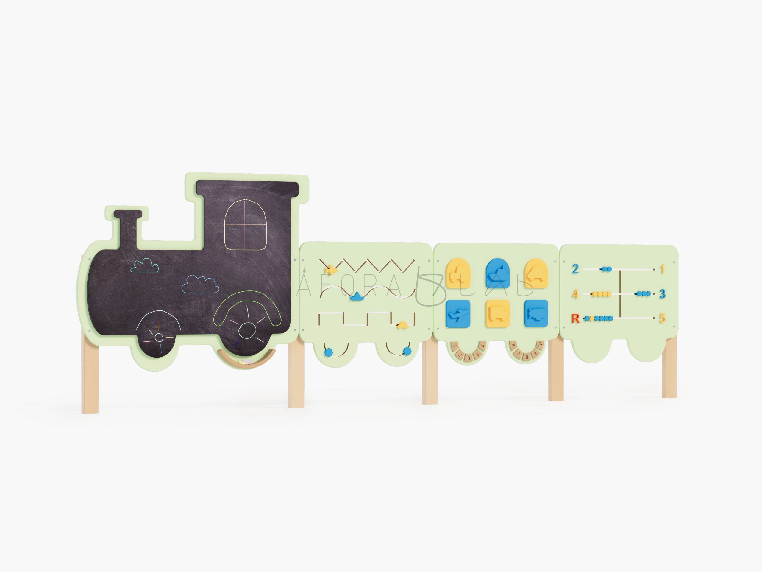 Развивающий элемент Паровоз TL-001