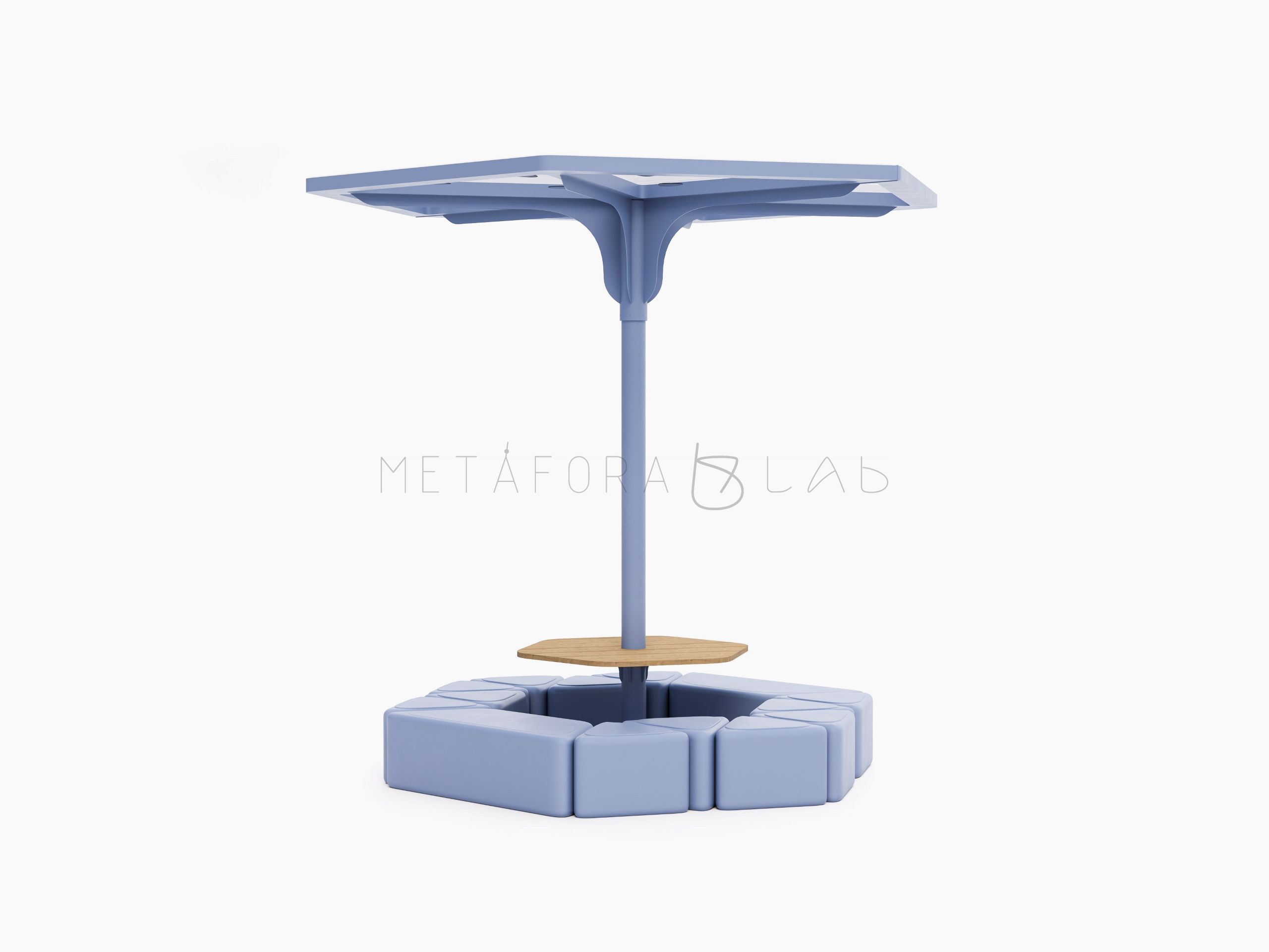 Пергола небесно-синяя PAM-001.3