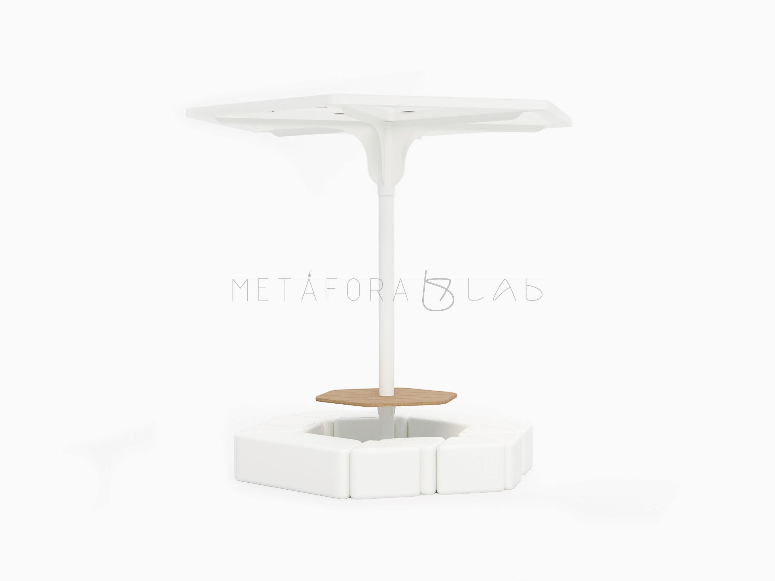 Пергола белая PAM-001.5