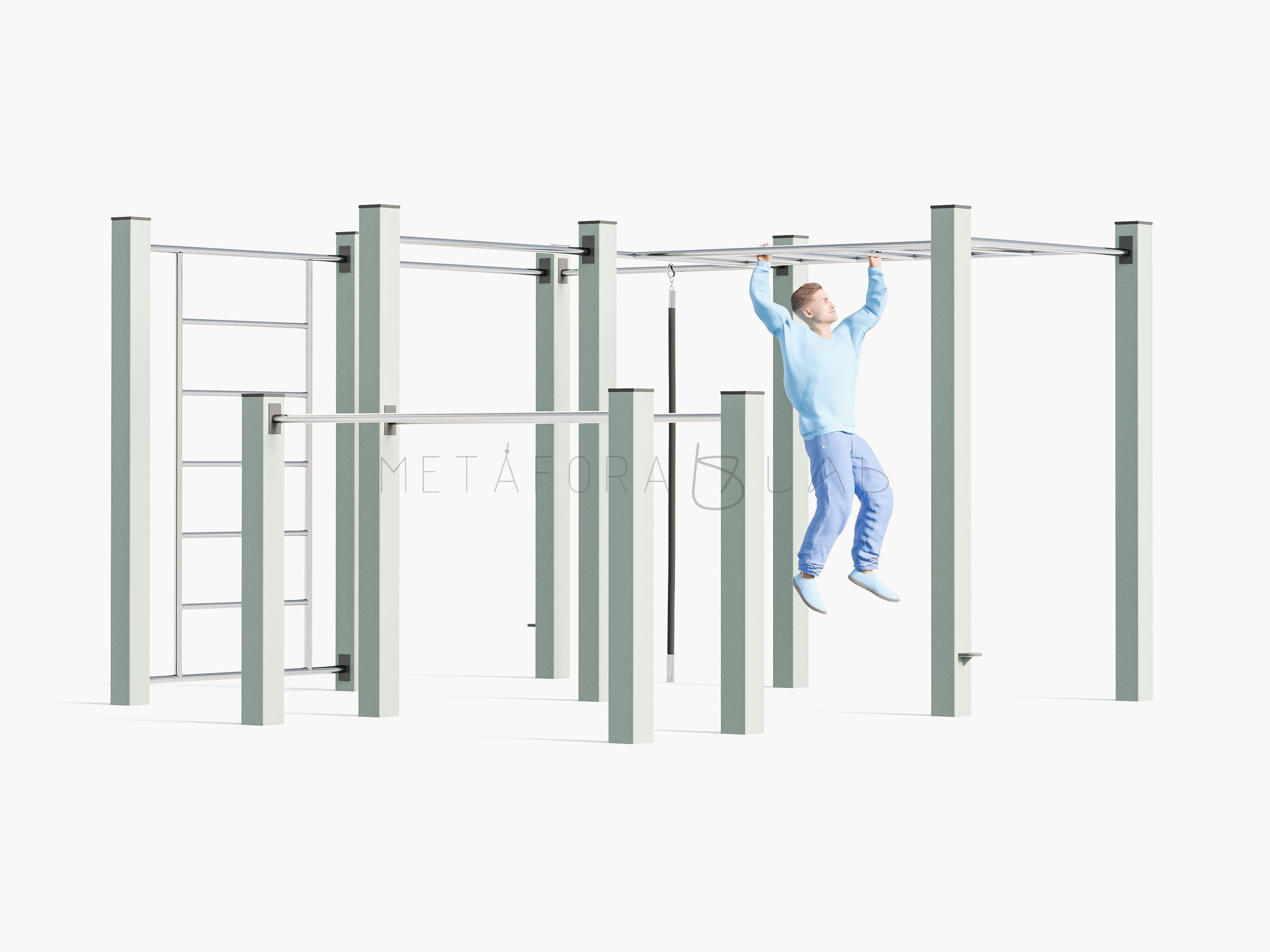 Воркаут QQW-002 хвойный